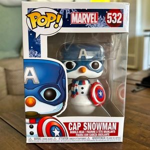Captain America Snowman Funkopop!